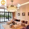 Quạt trần đèn giấu cánh GMF13 2