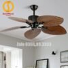Quạt trần cánh lá trang trí đẹp 52A256 4