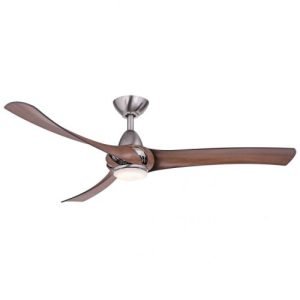 Hợp tác giữa quạt trần và đèn: tạo cảm giác trang nhã cho phòng khách Quat tran akova dk led mr vu p466