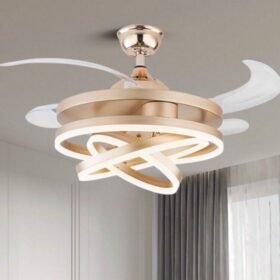 Quạt trần đèn giấu cánh GM4249 1