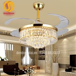 Quạt trần đèn thu cánh 42211 2