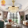 Quạt trần đèn thu cánh 42211 3