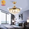 Quạt trần đèn thu cánh 42200 4