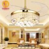 Quạt trần đèn thu cánh 42206 3