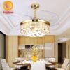 Quạt trần đèn thu cánh 42206 4