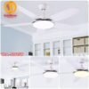 Quạt trần đèn hiện đại 52915W 6