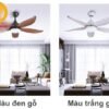 Quạt trần đèn hiện đại 58918B 3