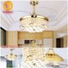 Quạt trần đèn thu cánh 42206 Quat tran den hien dai chung cu tan co dien 19