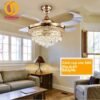 Quạt trần đèn thu cánh 42207 4