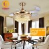 Quạt trần đèn thu cánh 42207 6