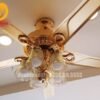 Quạt trần đèn sang trọng 52581 Quat tran den hien dai chung cu tan co dien 263
