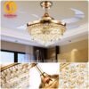 Quạt trần đèn thu cánh 42207 10