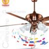 Quạt trần đèn sang trọng 56593 4