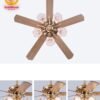 Quạt trần đèn sang trọng 52516 4