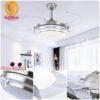 Quạt trần đèn thu cánh 42208 10