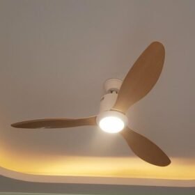 Quạt trần đèn trang trí đẹp 52A301Y-CD 1