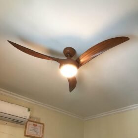 Quạt trần đèn trang trí đẹp 52A306 1