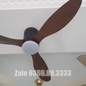 Quạt trần đèn trang trí đẹp 52A301B-CD 2