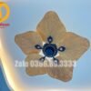 Quạt trần cánh lá trang trí đẹp 56A261 4