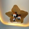Quạt trần đèn cánh lá trang trí đẹp 56A262 2