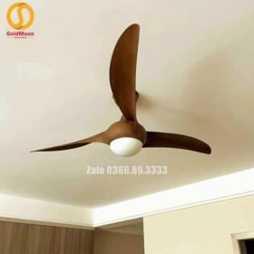 Quạt trần đèn trang trí đẹp 52A306 2