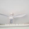 Quạt trần đèn trang trí đẹp 52A307W-CD 2