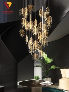 Tân trang mọi không gian sống thời thượng với đèn thả thông tầng Tan trang moi khong gian song thoi thuong voi den tha thong tang 1