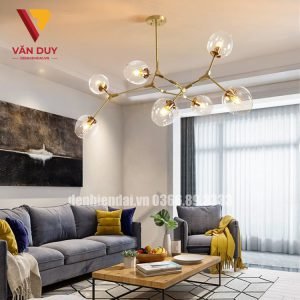 Tiết lộ những mẫu đèn thả thủy tinh hợp gu gia chủ độc thân Tiet lo nhung mau den tha thuy tinh hop gu gia chu doc than 1