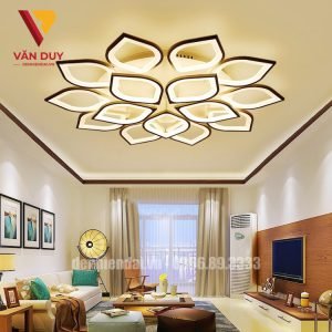 Tiêu chí cần biết khi lắp đèn mâm led cho phòng khách Tieu chi can biet khi lap den mam led cho phong khach 1