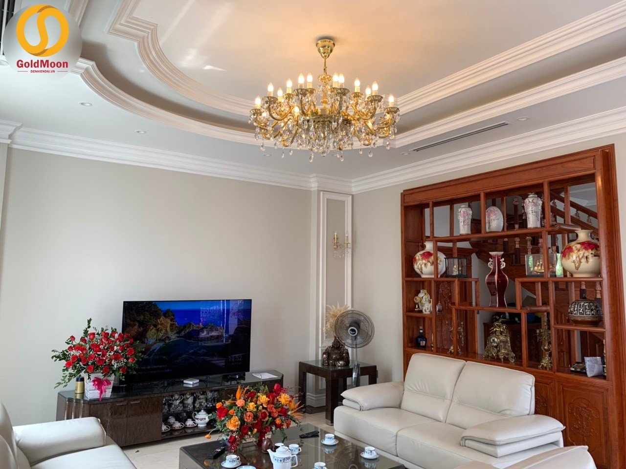 Xu hướng sử dụng đ&egrave;n ch&ugrave;m trang tr&iacute; nh&agrave; chung cư năm 2021