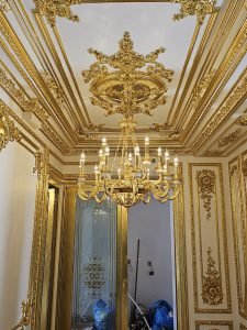 Dự án lắp đặt đèn chùm mạ vàng 24k cho Biệt thự anh Hải Z4924010107183 415aed75eaec60ecd6c39de0f9876927