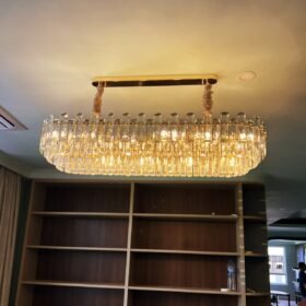 Đèn thả bàn ăn pha lê cao cấp GMT017N Den chum pha le cao cap gmt017n 01