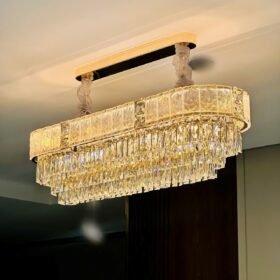 Đèn thả bàn ăn pha lê cao cấp GMT560N (Sao chép) Den chum pha le cao cap gmt326n 01