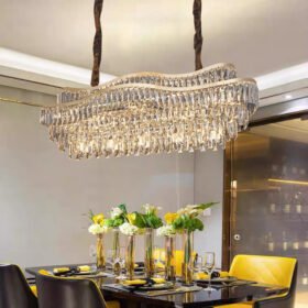 Đèn thả bàn ăn pha lê cao cấp GMT691N Den chum pha le cao cap gmt691n 01