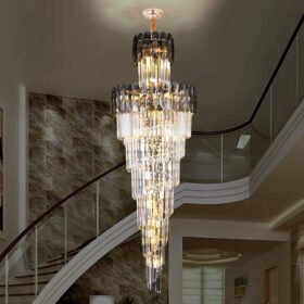 Đèn thả thông tầng pha lê cao cấp GMT88180 Den tha thong tang pha le cao cap gmt88180 00