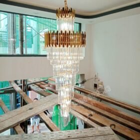 Đèn thả thông tầng pha lê cao cấp GMT88198D Den tha thong tang pha le cao cap gmt88198d 02