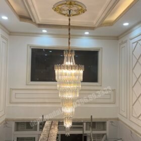 Đèn thả thông tầng pha lê cao cấp GTM88230 Den tha thong tang pha le cao cap gtm88230 01