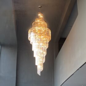 Đèn thả thông tầng pha lê cao cấp GMT9662 Den tha thong tang pha le cao cap gmt9662 00